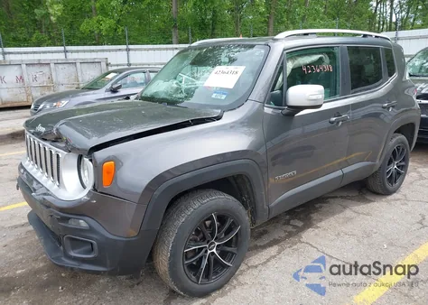 2016 Jeep Renegade Limited from USA, damaged, VIN ZACCJBDT3GPD23151